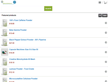 Tablet Screenshot of blackburndistributions.com